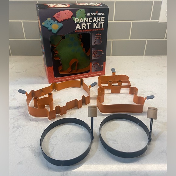 Blackstone Kitchen Blackstone Pancake Art Kit Egg Rings Poshmark